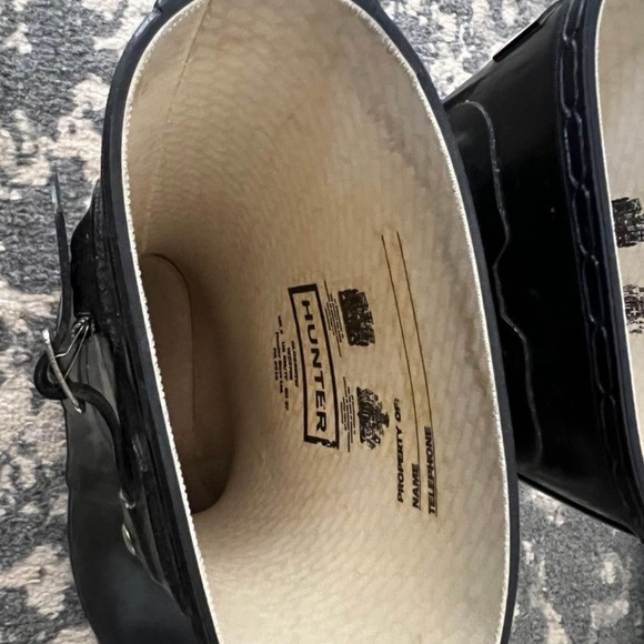 Hunter Original Short Gloss Rain Boots - Picture 7 of 9